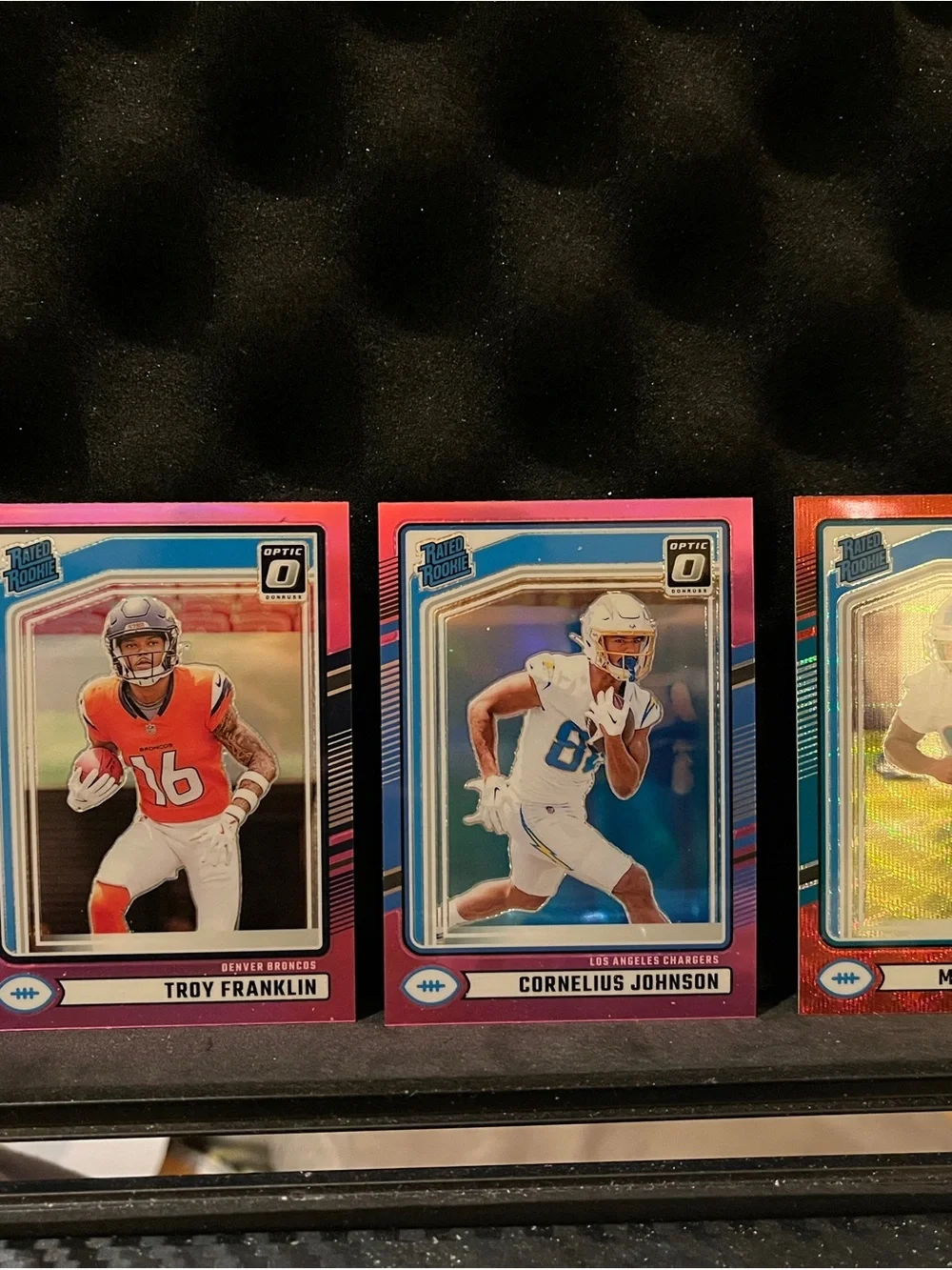 Panini Pink-Prizm Football Trading Card Set